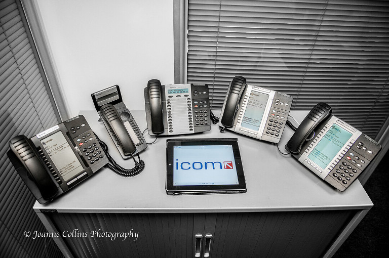 Commercial Photographer Aylesford - Photoshoot with ICOM