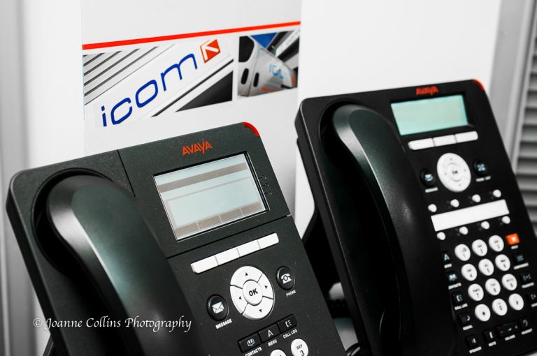 Commercial Photographer Aylesford - Photoshoot with ICOM