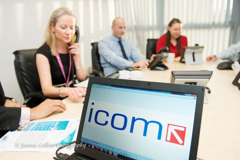 Commercial Photographer Aylesford - Photoshoot with ICOM