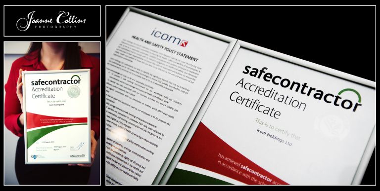 Commercial Photographer Aylesford - Photoshoot with ICOM