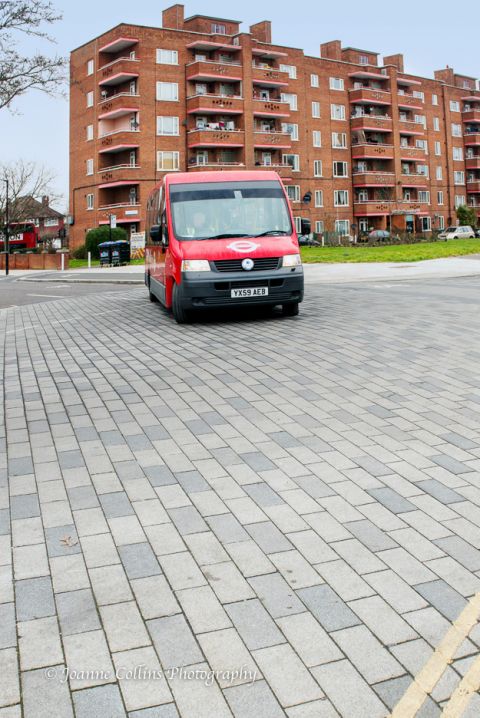 Commercial Paving Photographer Tobermore London blanchedown Road SE5