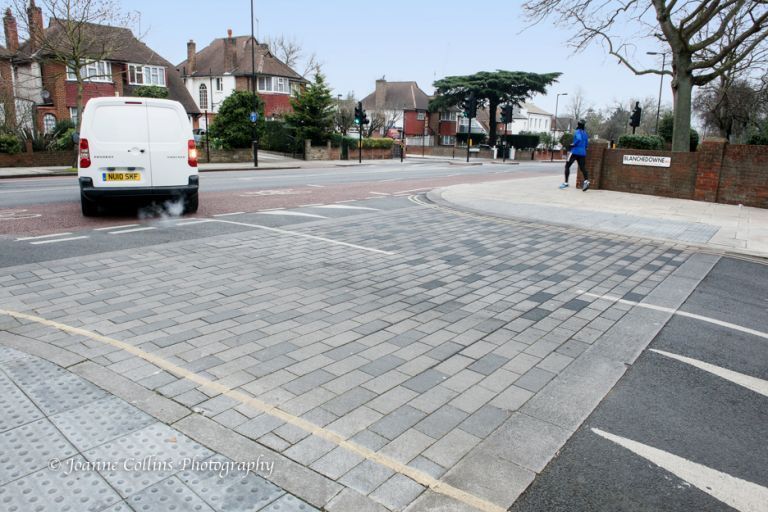 Commercial Paving Photographer Tobermore London blanchedown Road SE5