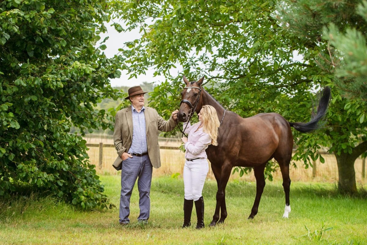 Horse and Owner Photographer Kent Joanne Collins Photography